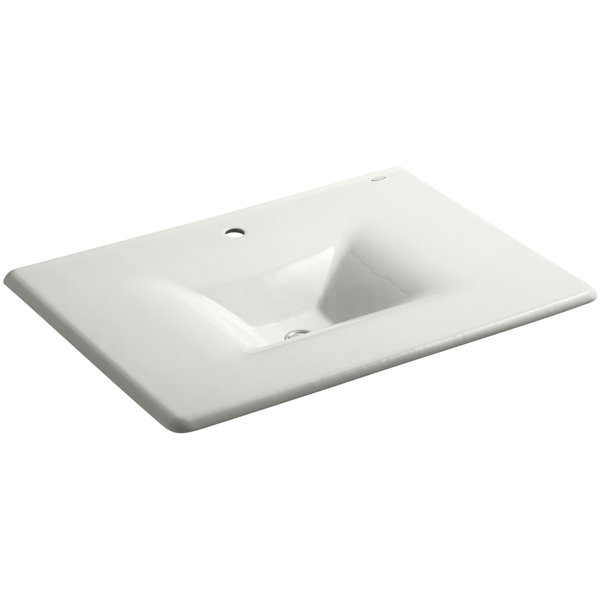 Kohler Iron/Impressions 31" Vanity-Top Bathroom Sink with Single Faucet ...